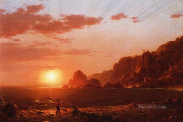 グランド マナン島の風景 ハドソン川フレデリック エドウィン教会 Oil Paintings